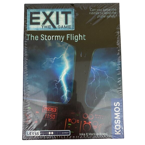 Exit the Game The Stormy Flight Escape Room at Home Game 1-4 Players Ages 10+ - Picture 1 of 8